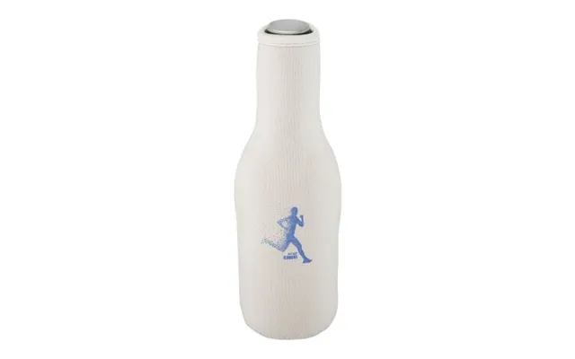 Promotional Fris Recycled Neoprene Bottle Sleeve Holder White Branded With Your Logo