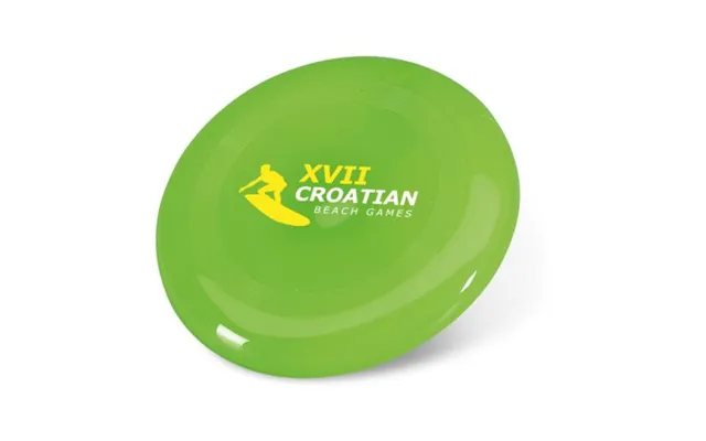 Promotional Frisbee 23 Cm Green Custom Branded Merch With Logo For Bulk Corporate Gifts