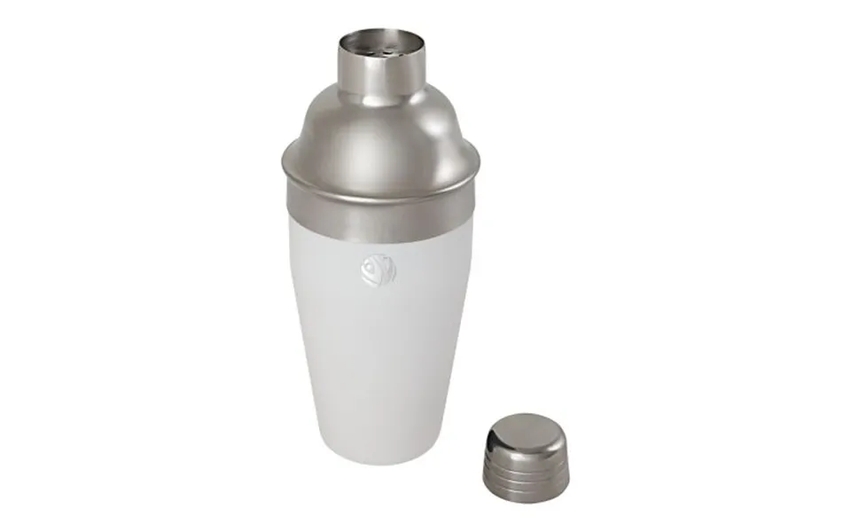Promotional Gaudie Recycled Stainless Steel Cocktail Shaker White Branded With Your Logo