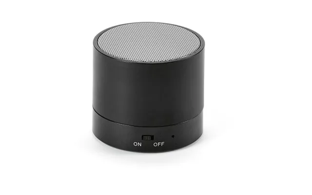 Promotional Gauss Speaker Rabs 300 Mah. 1.5h Playtime. 3w Black Branded With Your Logo
