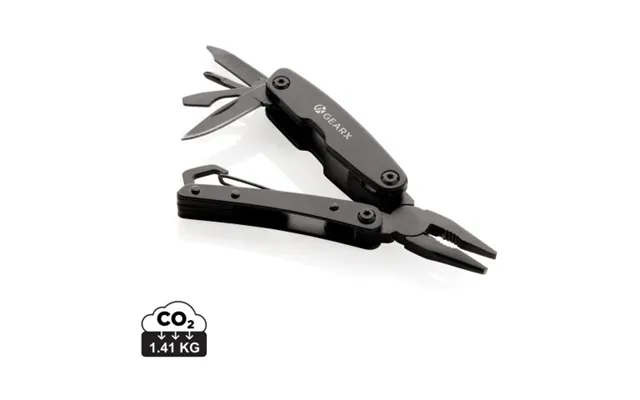 Promotional Gear X Mini Multi Tool Black Custom Branded Merch With Logo For Bulk Corporate Gifts