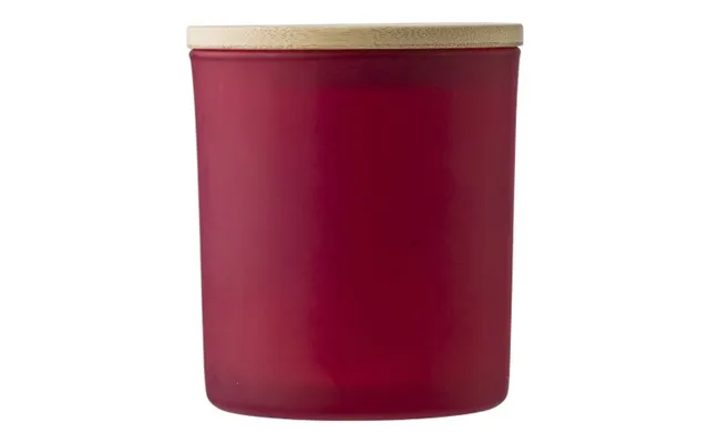 Promotional Glass Candle Lucas Red Custom Branded Merch With Logo For Bulk Corporate Gifts product image