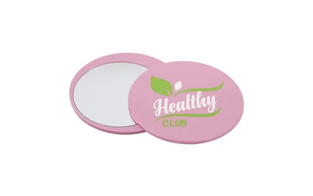 Promotional Glider Slider Makeup Mirror Light Pink Branded With Your Logo