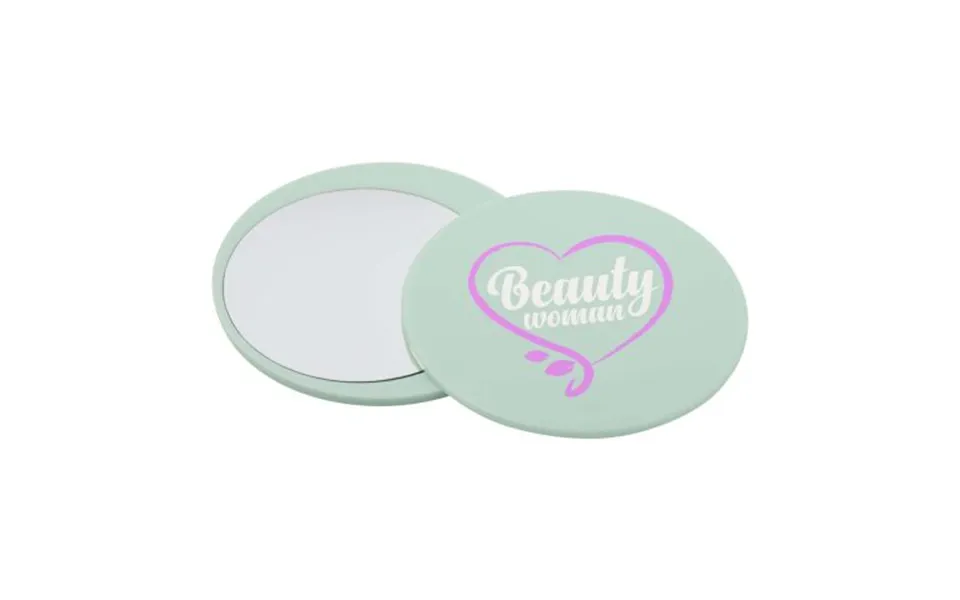 Promotional Glider Slider Makeup Mirror Mist Green Branded With Your Logo
