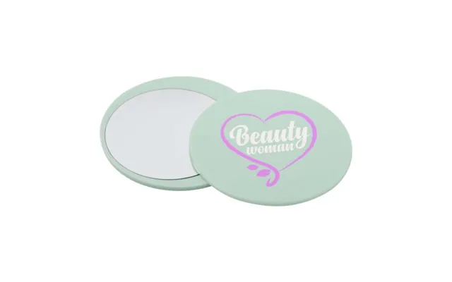 Promotional Glider Slider Makeup Mirror Mist Green Branded With Your Logo product image