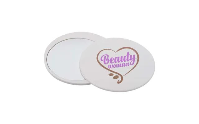 Promotional Glider Slider Makeup Mirror White Branded With Your Logo product image