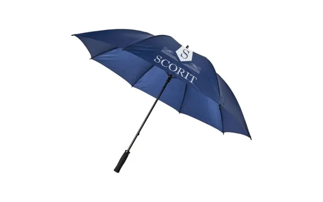 Promotional Grace 30 Windproof Golf Umbrella With Eva Handle Deep Blue Branded With Your Logo