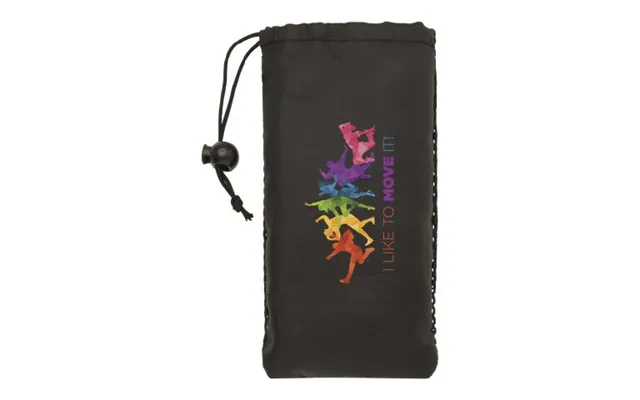 Promotional Grip 2-piece Resistance Band Set Solid Black-grey Branded With Your Logo