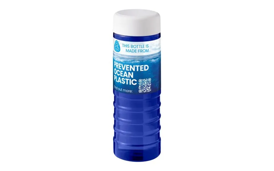 Promotional H2o Active Eco Treble 750 Ml Screw Cap Water Bottle Blue-white Branded With Your Logo