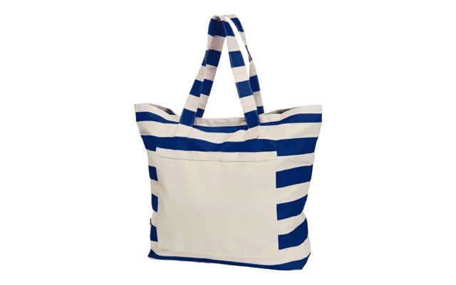 Promotional Halfar Shopper Beach Navy Blue Branded With Your Logo