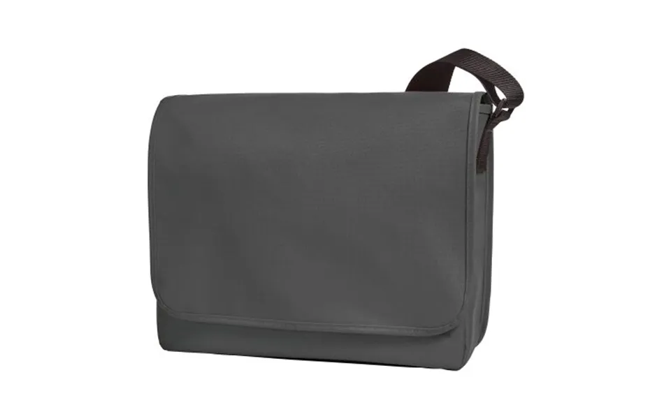 Promotional Halfar Shoulder Bag Kurier Anthracit Branded With Your Logo