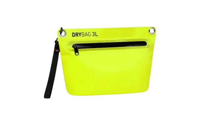 Promotional Halfar Zipper Bag Drybag Neon Yellow Branded With Your Logo