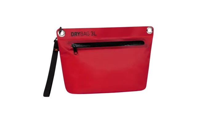 Promotional Halfar Zipper Bag Drybag Red Branded With Your Logo