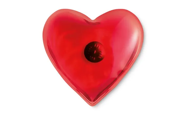 Promotional Hand Warmer In Heart Shape Red Branded With Your Logo