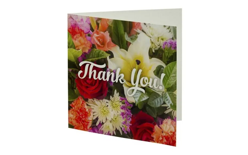 Promotional Herald Square Greeting Card Ivory White Branded With Your Logo