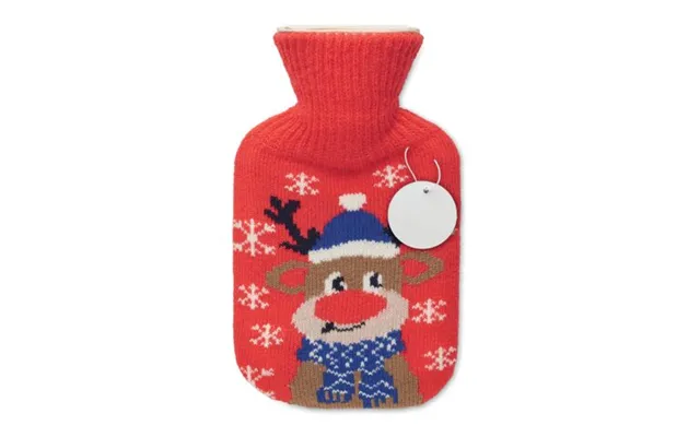 Promotional Hot Water Bottle 250ml Red Custom Branded Merch With Logo For Bulk Corporate Gifts product image