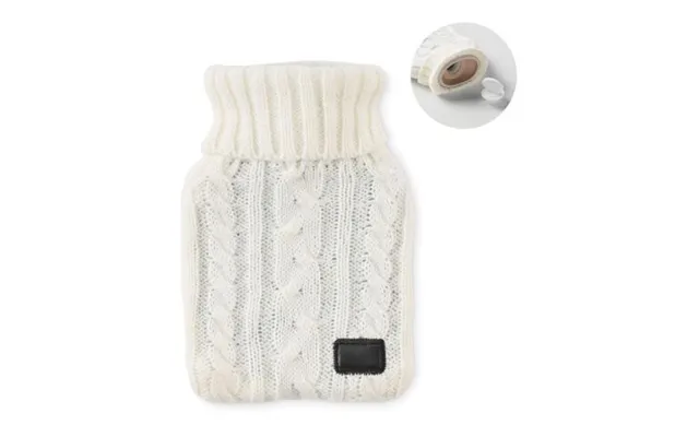 Promotional Hot Water Bottle 400ml Beige Custom Branded Merch With Logo For Bulk Corporate Gifts product image