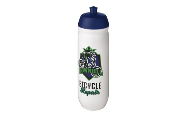 Promotional Hydroflex Sports Bottle 750 Ml Blue-white Not Available Custom Branded Merch With Logo For Bulk Corporate Gi