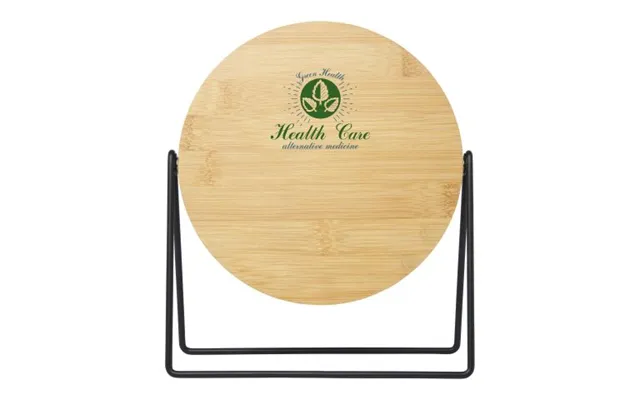 Promotional Hyrra Bamboo Standing Mirror Natural Branded With Your Logo product image
