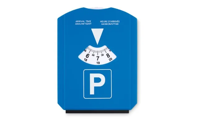 Promotional Ice Scraper In Parking Card Blue Branded With Your Logo