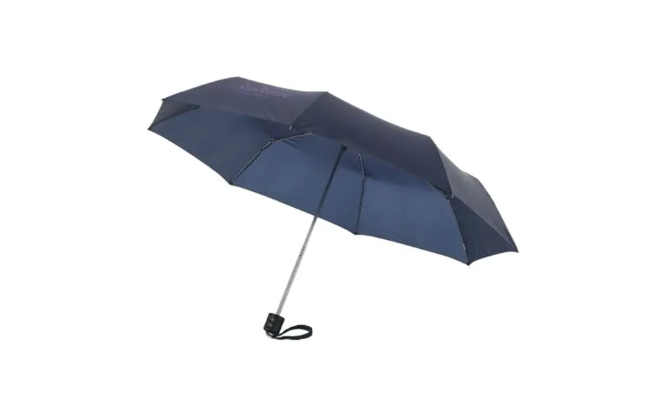 Promotional Ida 21.5 Foldable Umbrella Deep Blue Branded With Your Logo