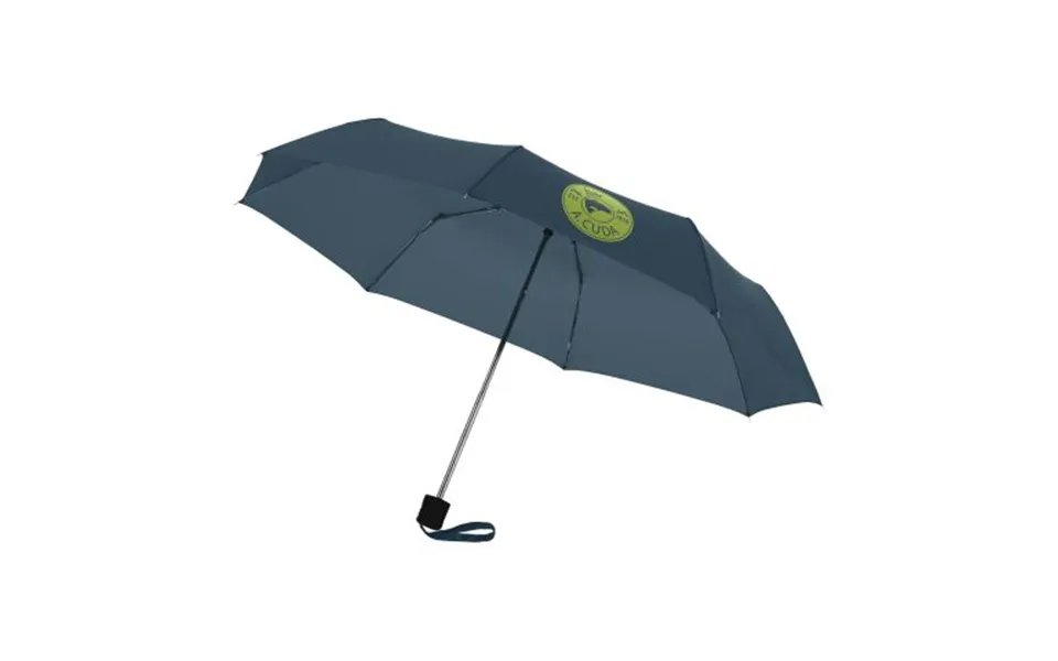 Promotional Ida 21.5 Foldable Umbrella Hale Blue Branded With Your Logo