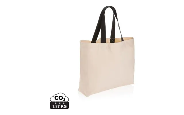 Promotional Impact Aware 240 Gsm Rcanvas Large Tote Undyed White Branded With Your Logo