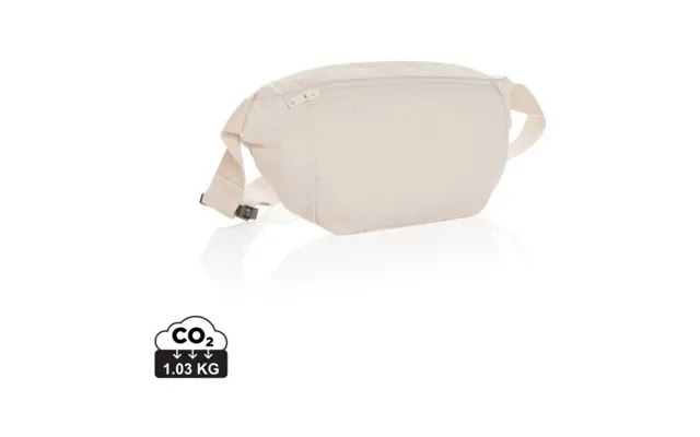 Promotional Impact Aware 285gsm Rcanvas Hip Bag Undyed White Branded With Your Logo