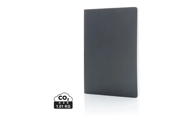 Promotional Impact Softcover Stone Paper Notebook A5 Anthracite Branded With Your Logo