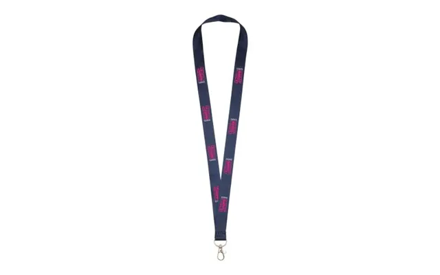 Promotional Impey Lanyard With Convenient Hook Deep Blue Branded With Your Logo product image