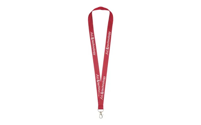 Promotional Impey Lanyard With Convenient Hook Red Branded With Your Logo product image