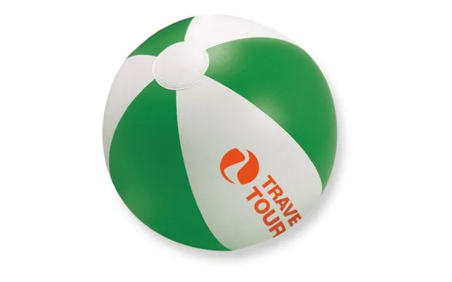 Promotional Inflatable Beach Ball Ø23,5cm Green Custom Branded Merch With Logo For Bulk Corporate Gifts