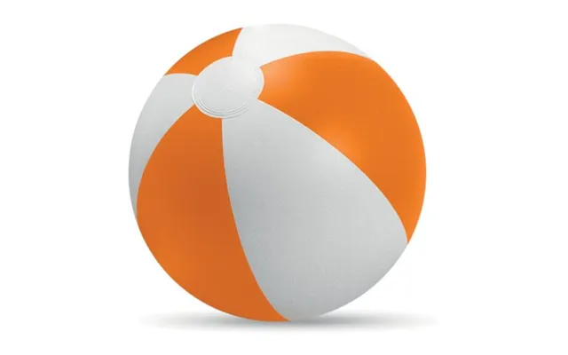 Promotional Inflatable Beach Ball Ø23,5cm Orange Custom Branded Merch With Logo For Bulk Corporate Gifts