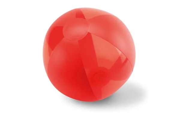 Promotional Inflatable Beach Ball Ø24cm Red Custom Branded Merch With Logo For Bulk Corporate Gifts