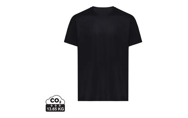 Promotional Iqoniq Tikal Recycled Polyester Quick Dry Sport T-shirt Black Branded With Your Logo product image