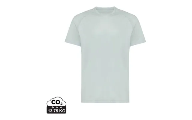Promotional Iqoniq Tikal Recycled Polyester Quick Dry Sport T-shirt Iceberg Green Branded With Your Logo product image