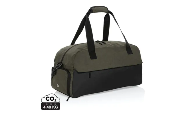 Promotional Kazu Aware Rpet Basic Weekend Duffle Green Custom Branded Merch With Logo For Bulk Corporate Gifts
