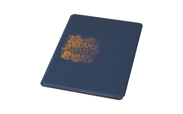 Promotional Kunveno Portfolio Deep Blue Branded With Your Logo