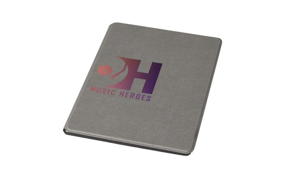 Promotional Kunveno Portfolio Grey Branded With Your Logo
