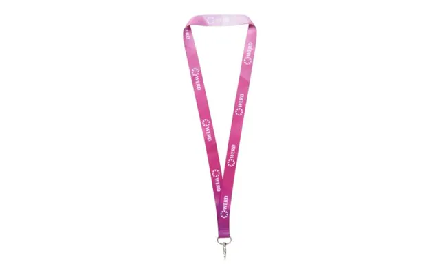 Promotional Lana Sublimation Lanyard - Double Side White 20mm Custom Branded Merch With Logo For Bulk Corporate Gifts