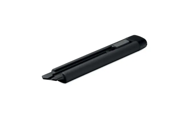 Promotional Large Retractable Knife Black Custom Branded Merch With Logo For Bulk Corporate Gifts