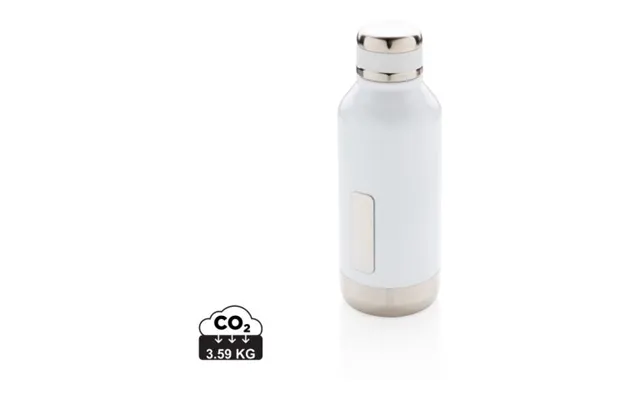Promotional Leak Proof Vacuum Bottle With Logo Plate White Branded With Your Logo product image