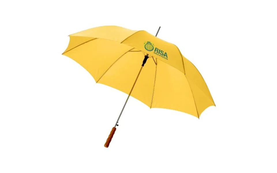 Promotional Lisa 23 Auto Open Umbrella Yellow Branded With Your Logo