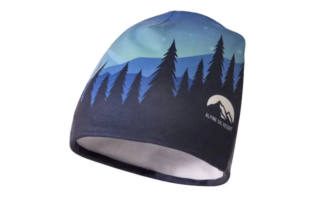 Promotional Loki Sublimation Rpet Beanie With A Fleece Layer White Branded With Your Logo