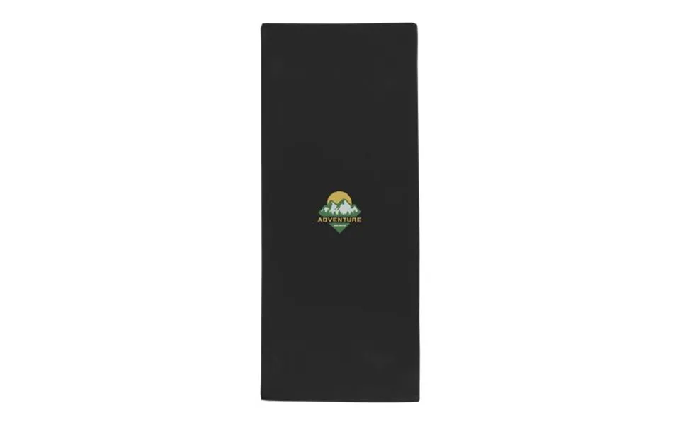 Promotional Lucas Rpet Sport Towel 30x80 Cm Solid Black Branded With Your Logo