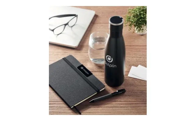 Promotional Luxury 3 Piece Gift Set Black Custom Branded Merch With Logo For Bulk Corporate Gifts