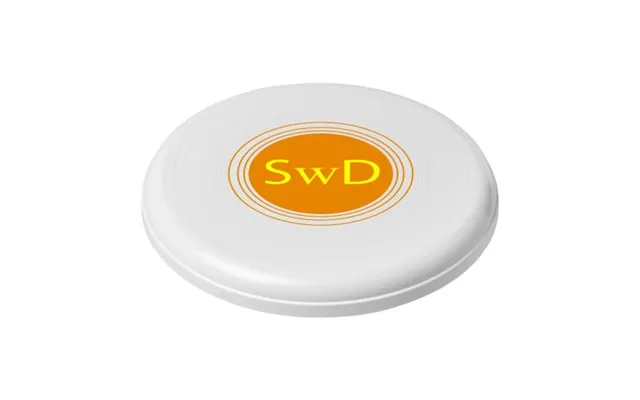 Promotional Max Plastic Dog Frisbee White Custom Branded Merch With Logo For Bulk Corporate Gifts