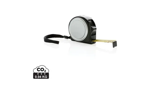 Promotional Measuring Tape - 5m 19mm Black Branded With Your Logo