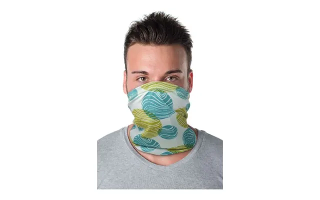 Promotional Mia Sublimation Multi-scarf With Coolmax And Hems White Branded With Your Logo
