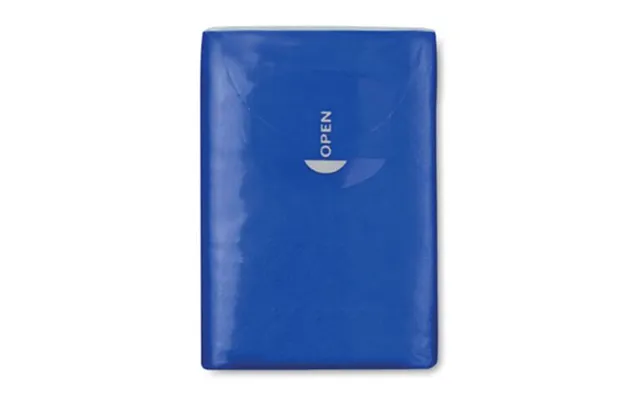 Promotional Mini Tissues In Packet Royal Blue Branded With Your Logo